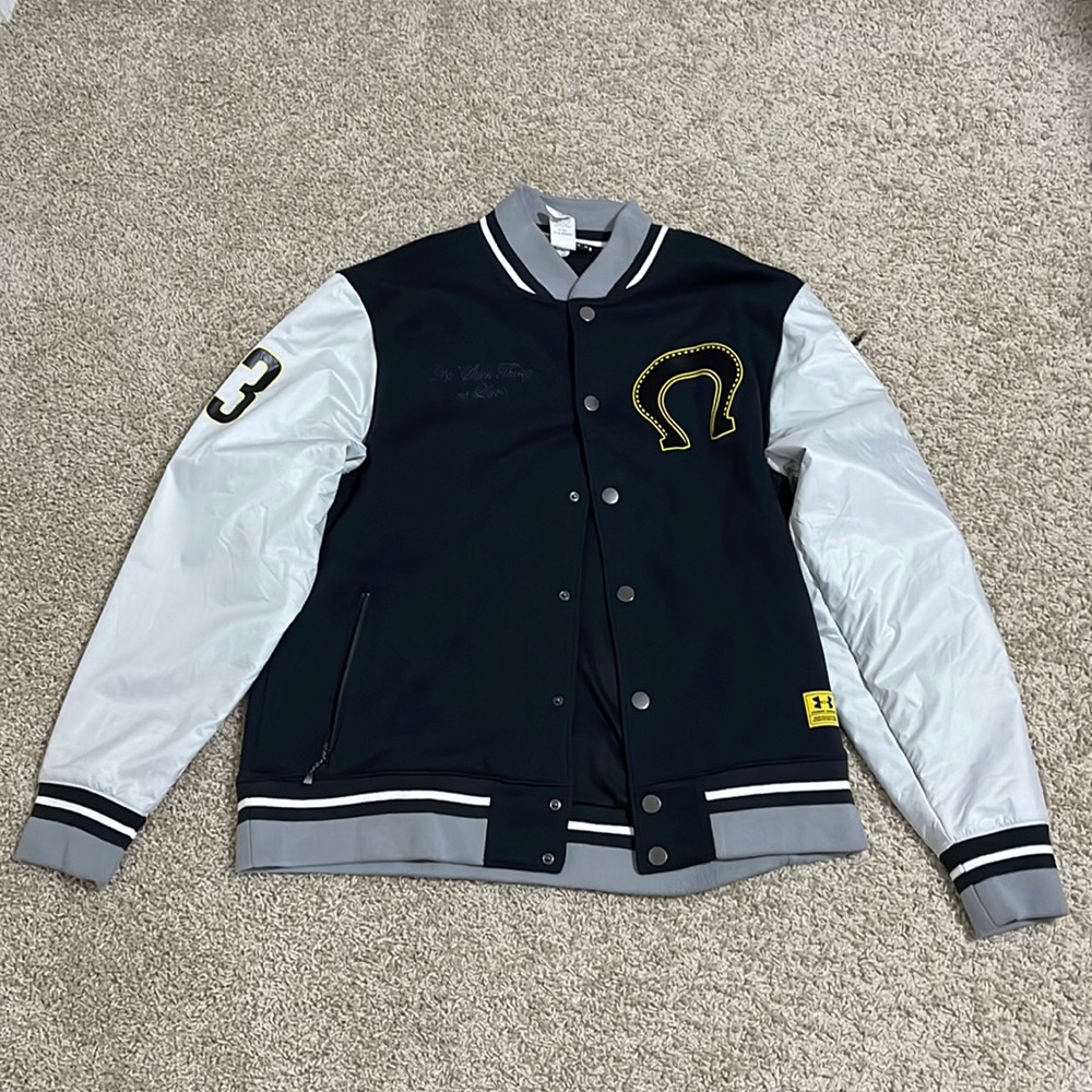 NWOT UNDER ARMOUR ALLSEASONGEAR UA BASKETBALL R.T.W. MEN`S XL JACKET 1254243 … - Picture 2 of 11